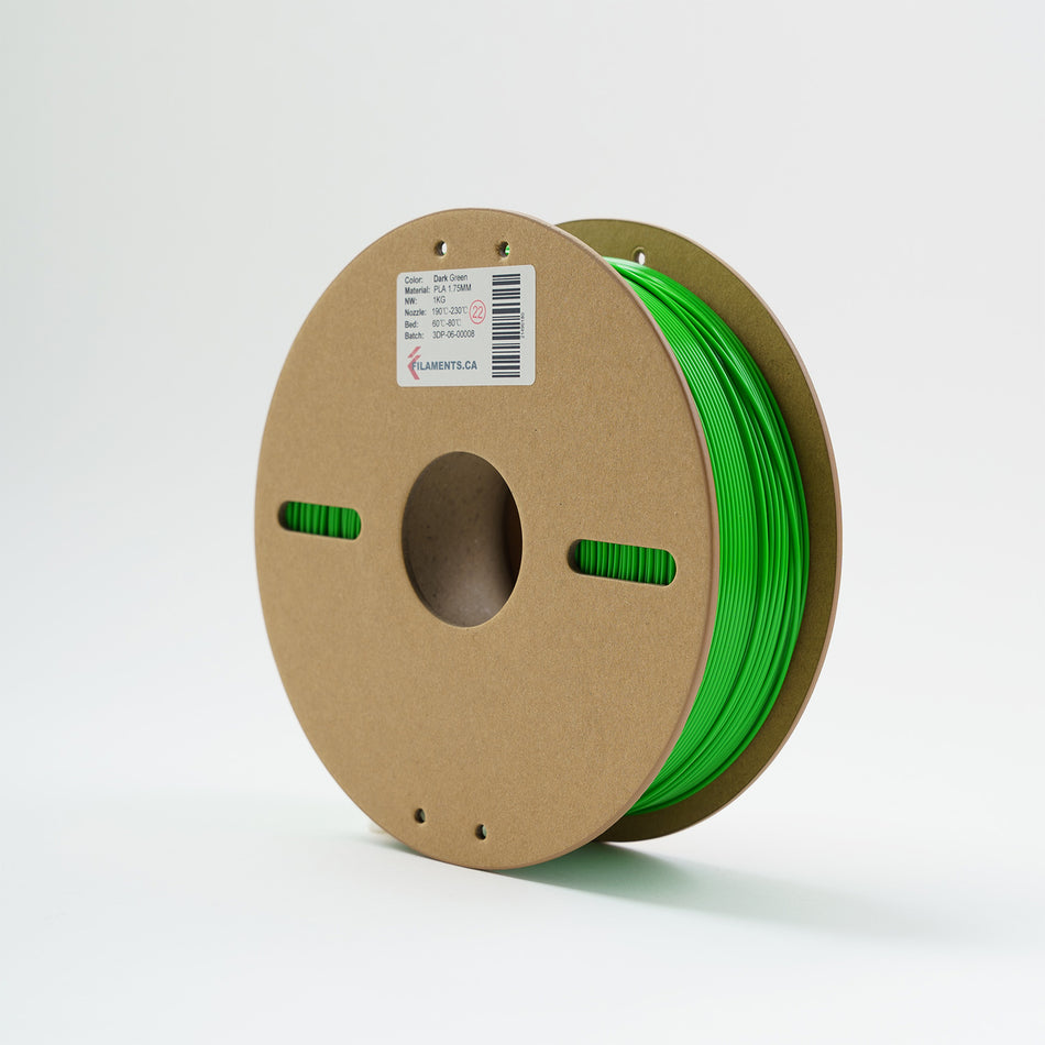 EconoFil™ Standard PLA Filament - Dark Green - 1.75mm - 1 KG